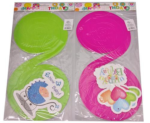 Birthday Hanger Long 12pcs