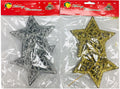 Christmas Stars 2 Colours 2pcs