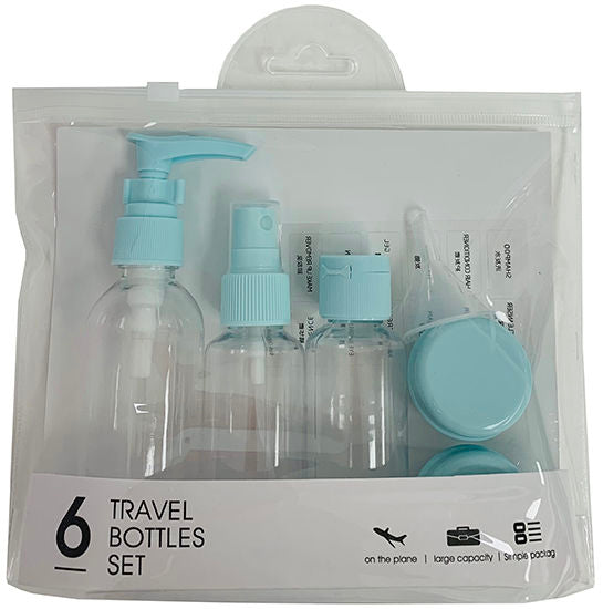 Travel Bottles Set 6pcs