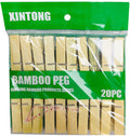 Bamboo Cloth Peg 20pc 2.36"