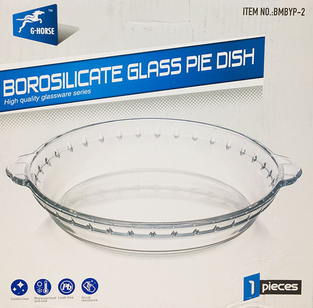 Glass Pie Dish [9" x 2"]