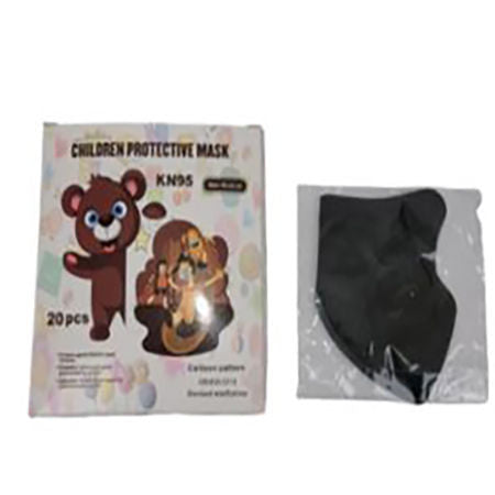 Kids kn95 Mask- Black 20pcs ($0.25 per Unit)
