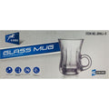 Glass Mug 100 mL 6pcs 7.5"x5"x3.5" #bmaj-8 ka-20075