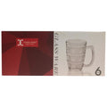 Glass Beer Mug 6pcs 4.5"x3" ka-9669