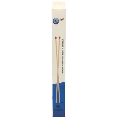 Xlite Fireplace & Barbecue Matches 11" 40ct 24pcs ($1.49 per Unit)