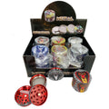 Metal Herb Grinder W/ Magnetic Top 1.57" 4 Part