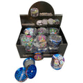 Metal Herb Grinder W/ Magnetic Top 63 mm 4 Part