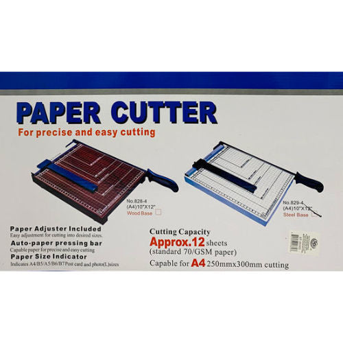 Paper Cutter 10"x12" (a4) White st-20303