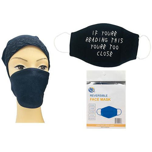 Sd Reversible Face Mask 2-ply