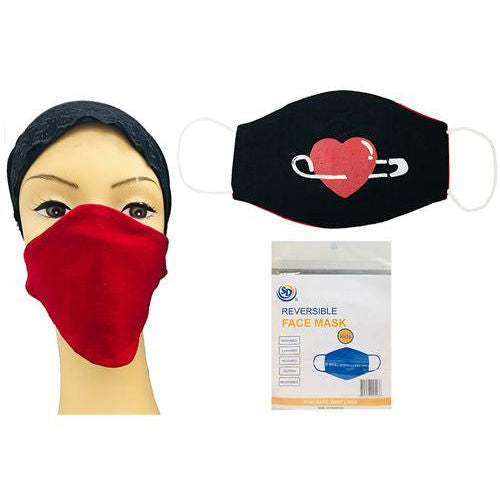 Sd Reversible Face Mask 2-ply
