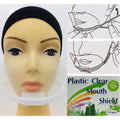Clear Plastic Mouth Shield 10pcs ($0.25 per Unit)