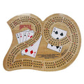 Bicycle Cribbage Board 6"x9"