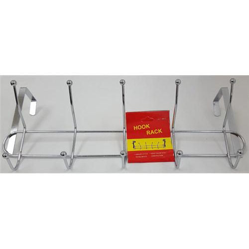 Metal 5 Hook Rack