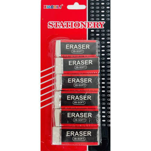 Eraser Set of 6