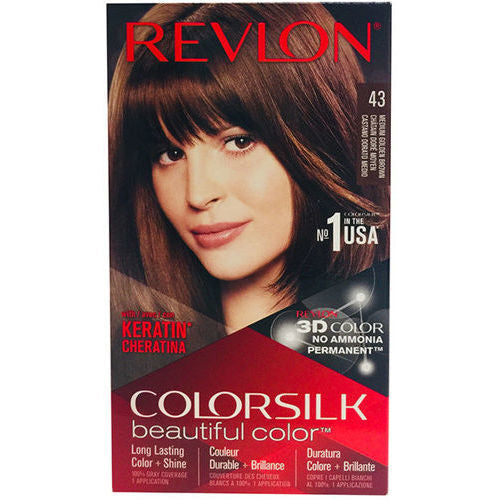 Revlon Colorsilk #43 Medium Golden Brown ($13.47 for 3pcs)