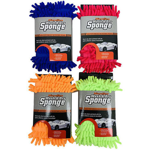 Microfibre Wash & Dry Sponge