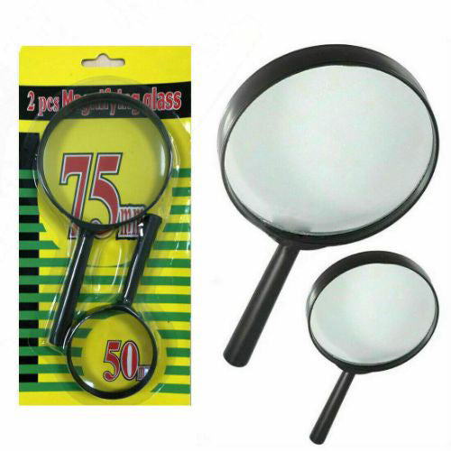 Magnifying Glass 2pc 75 mm & 50 mm st-8868