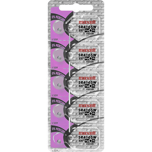 Maxell Battery 5pcs sr416sw/337