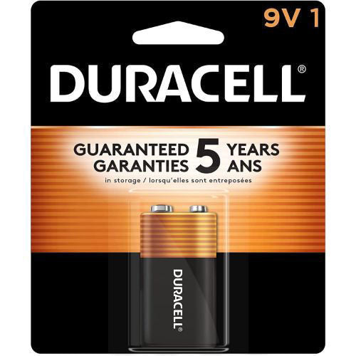 Duracell 9v-1 Battery ($39.48 for Case of 12) [Exp: 2029]