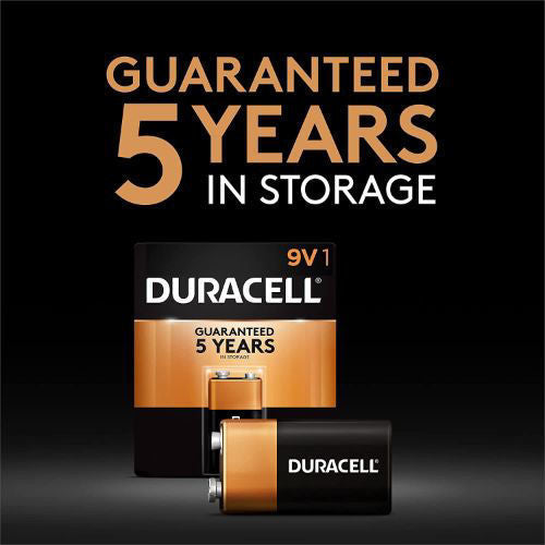 Duracell 9v-1 Battery ($39.48 for Case of 12) [Exp: 2029]