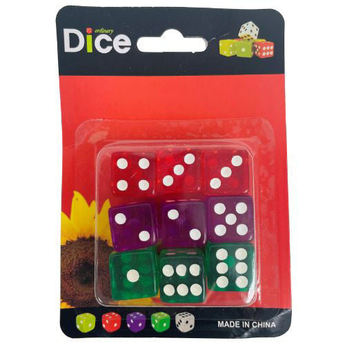 Dice 9pcs