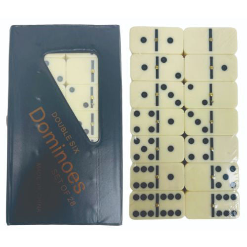 Dominoes Double Six 28pcs 2"x1" gt-9842