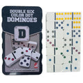 Double Six Color Dot Dominoes 28pcs