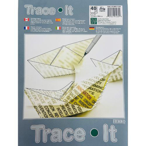 Tracing/sketch Pad 9x12"/40 st-4857