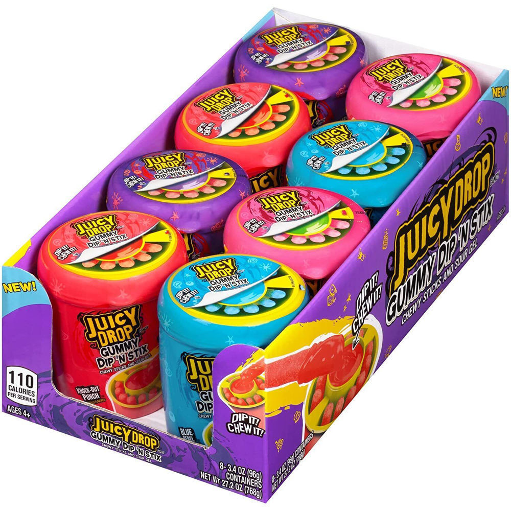 Juicy Drop Gummy Dip N Stix ($2.75 per Unit) [Exp: 01/27]