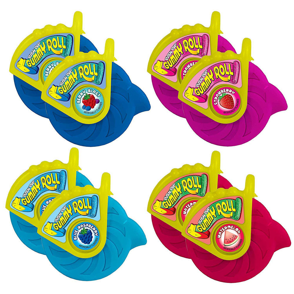 Push Pop Gummy Roll 8pcs ($2.75 per Unit)