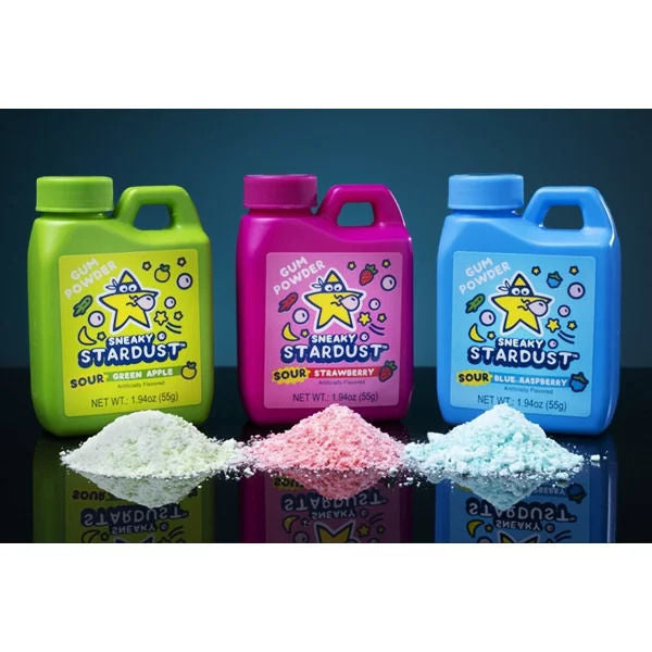 Sour Sneaky Stardust 55 g 12pcs ($1.99 per Unit) [Exp: 03/2027]
