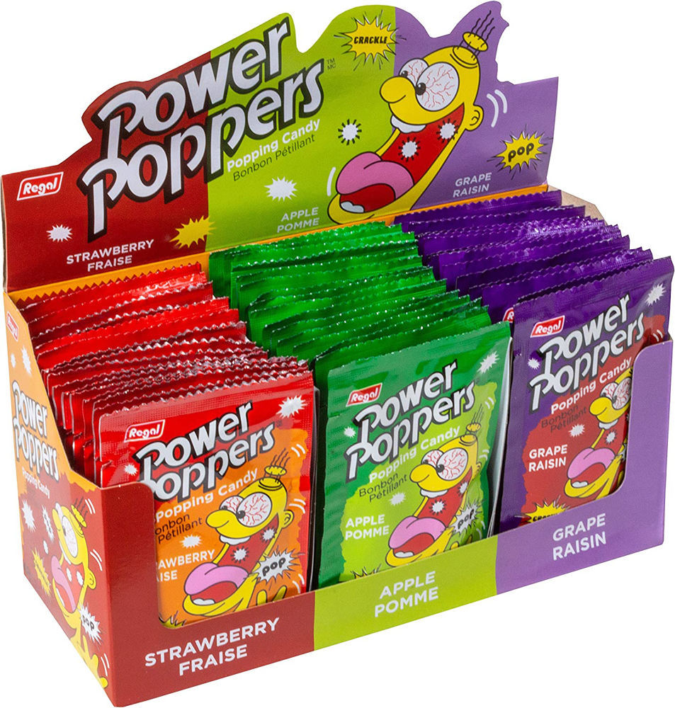 Power Poppers Assorted 48pcs ($0.49 per Unit)