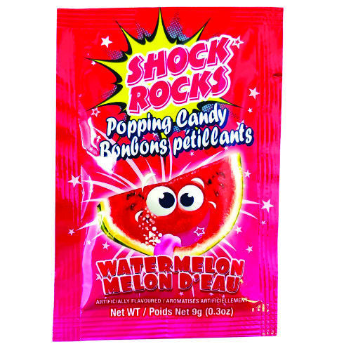 Shock Rocks Popping Candy Watermelon 24pcs ($0.79 per Unit)