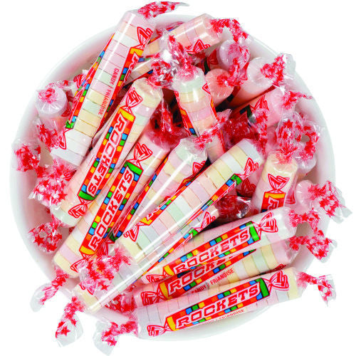 Rockets Candy Rolls 135 g Pack of 36