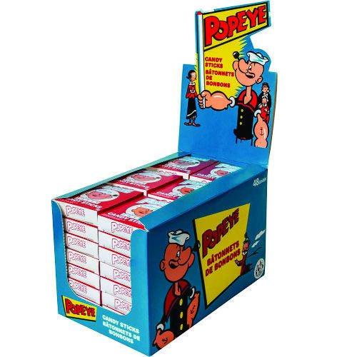 Popeye Candy Sticks 16 g 48pcs ($0.39 per Unit)