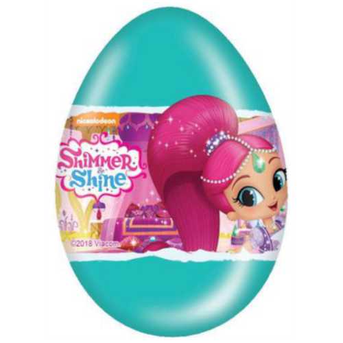 Shimmer&shine W/ Chocolate Egg Collection Inside 20 g 24pcs ($1.75 per Unit)