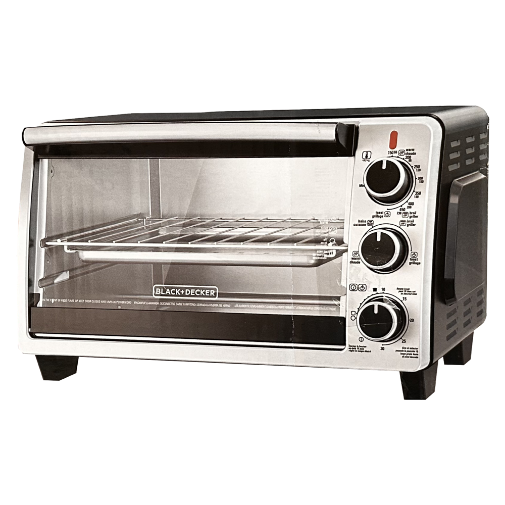 Black+decker 6 Slice Convection Oven #to1950sbd (Refurbished)