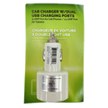 Craig Car Charger W/dual Port 2.1a/1a