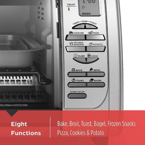 Black+decker Digital Convection Oven #cto6335sc (Refurbished)