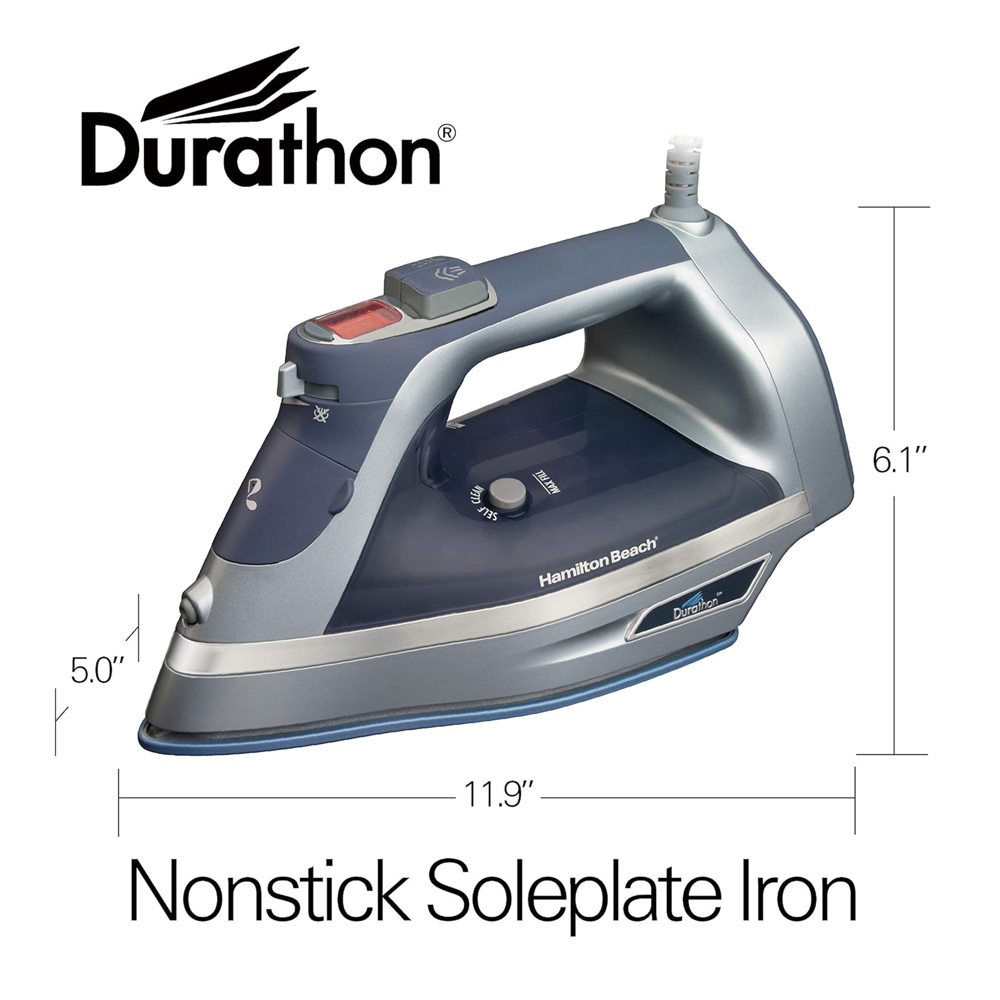 Hamilton Beach Nonstick Soleplate Iron #19900c