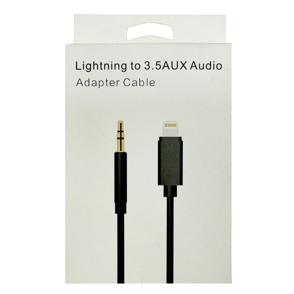 Lightning to 3.5 mm Aux Cable