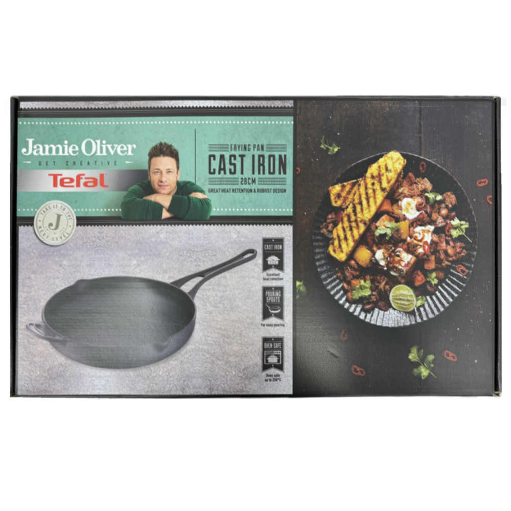 T-fal Cast Iron Fryping Pan 28 Cm #e2130655