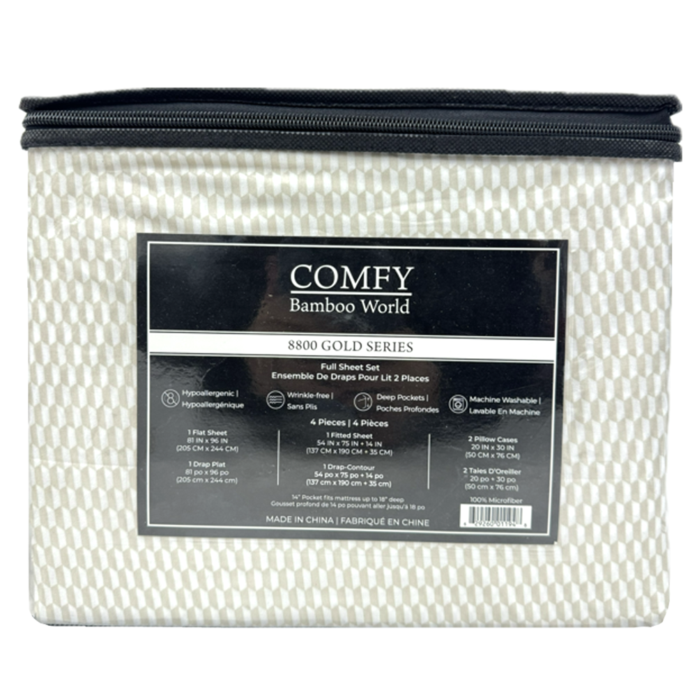 Full Sheet Set 4pcs Assorted