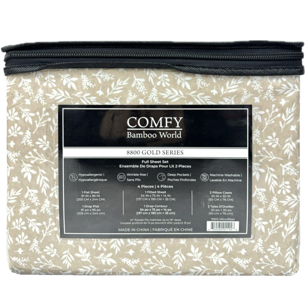 Full Sheet Set 4pcs Assorted