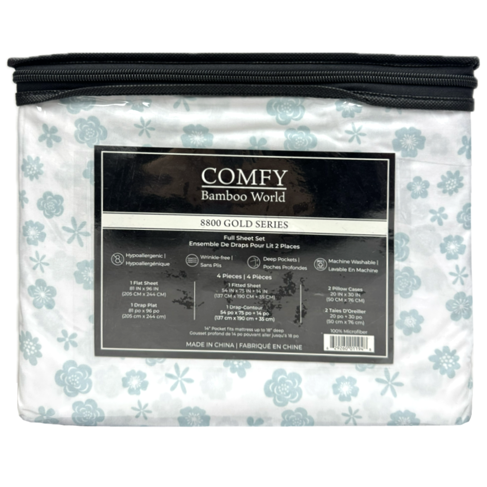 Full Sheet Set 4pcs Assorted