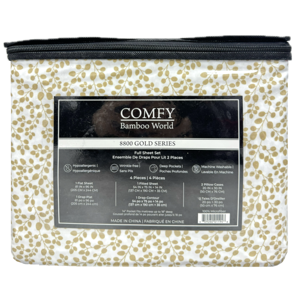 Full Sheet Set 4pcs Assorted