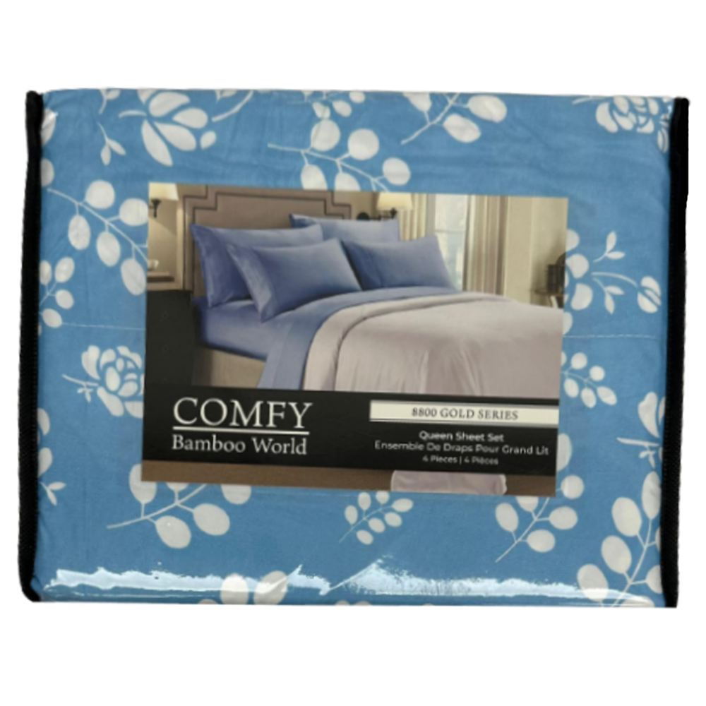 Queen Sheet Set 4pcs - Assorted Designs