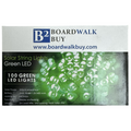 100 Green Solar LED String Lights