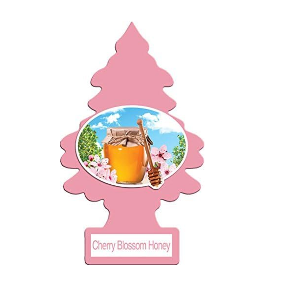 Little Trees Car Freshener Cherry Blossom Honey 6pcs