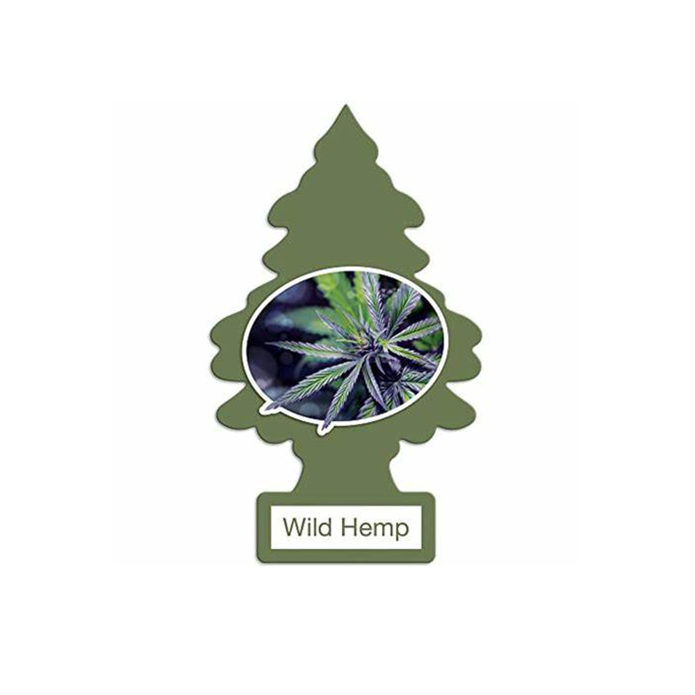 Little Trees Car Freshener Wild Hemp 6pcs